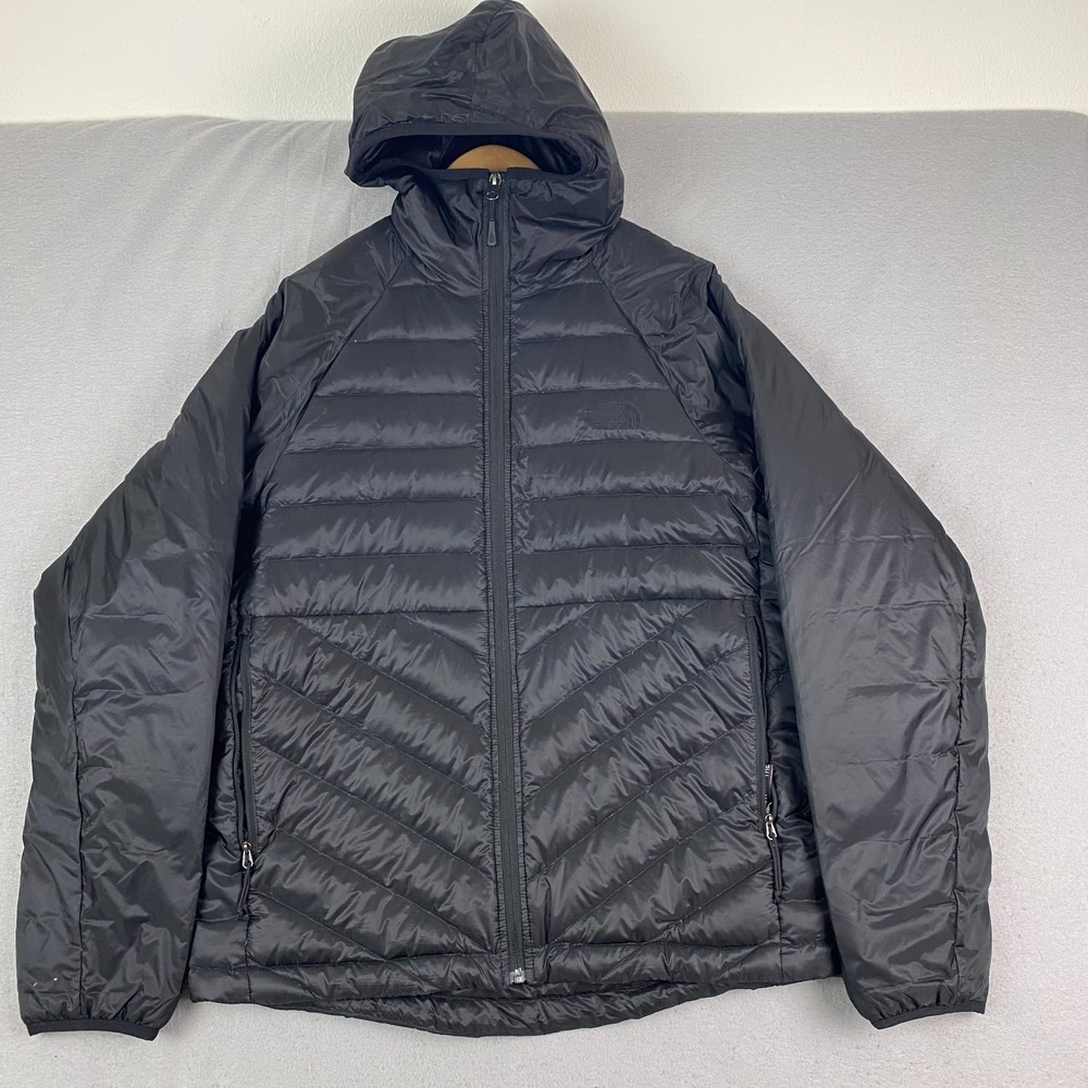 North Face Terra Jacket Mens M Black Puffer Hybrid Down Insulated